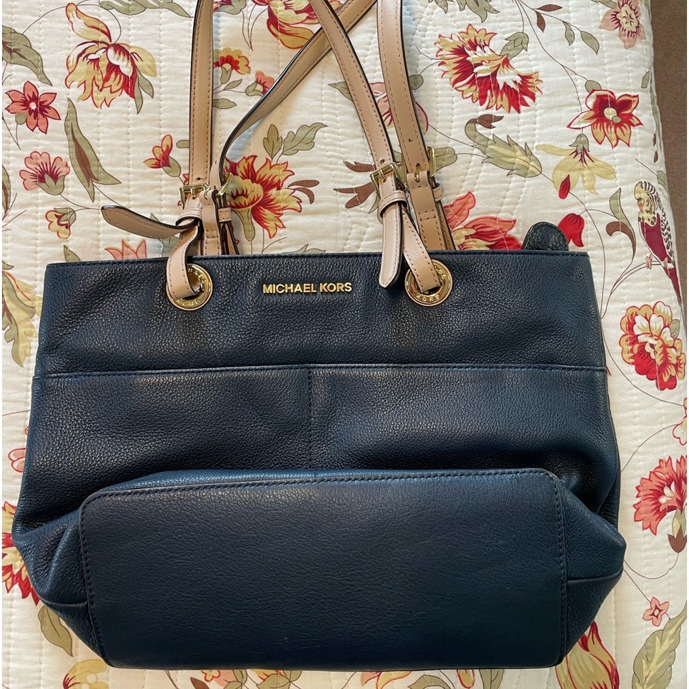 Michael Kors navy handbag